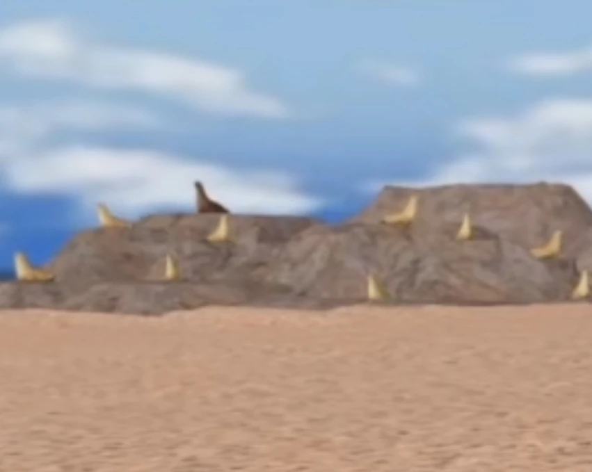 California sea lion Ecos La Brea Wiki Fandom