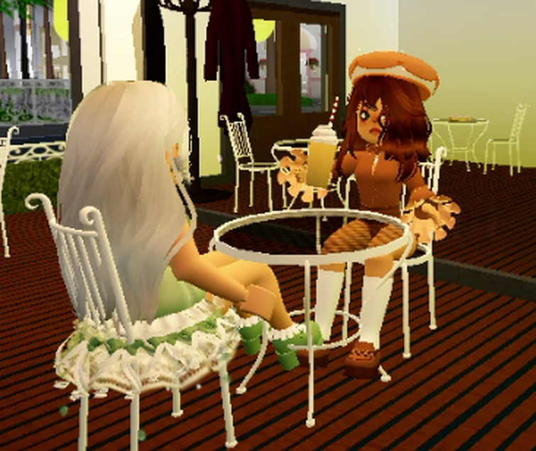 Moonlight square cafe photoshoot (also posted to royale high wiki) :  r/RoyaleHigh_Roblox