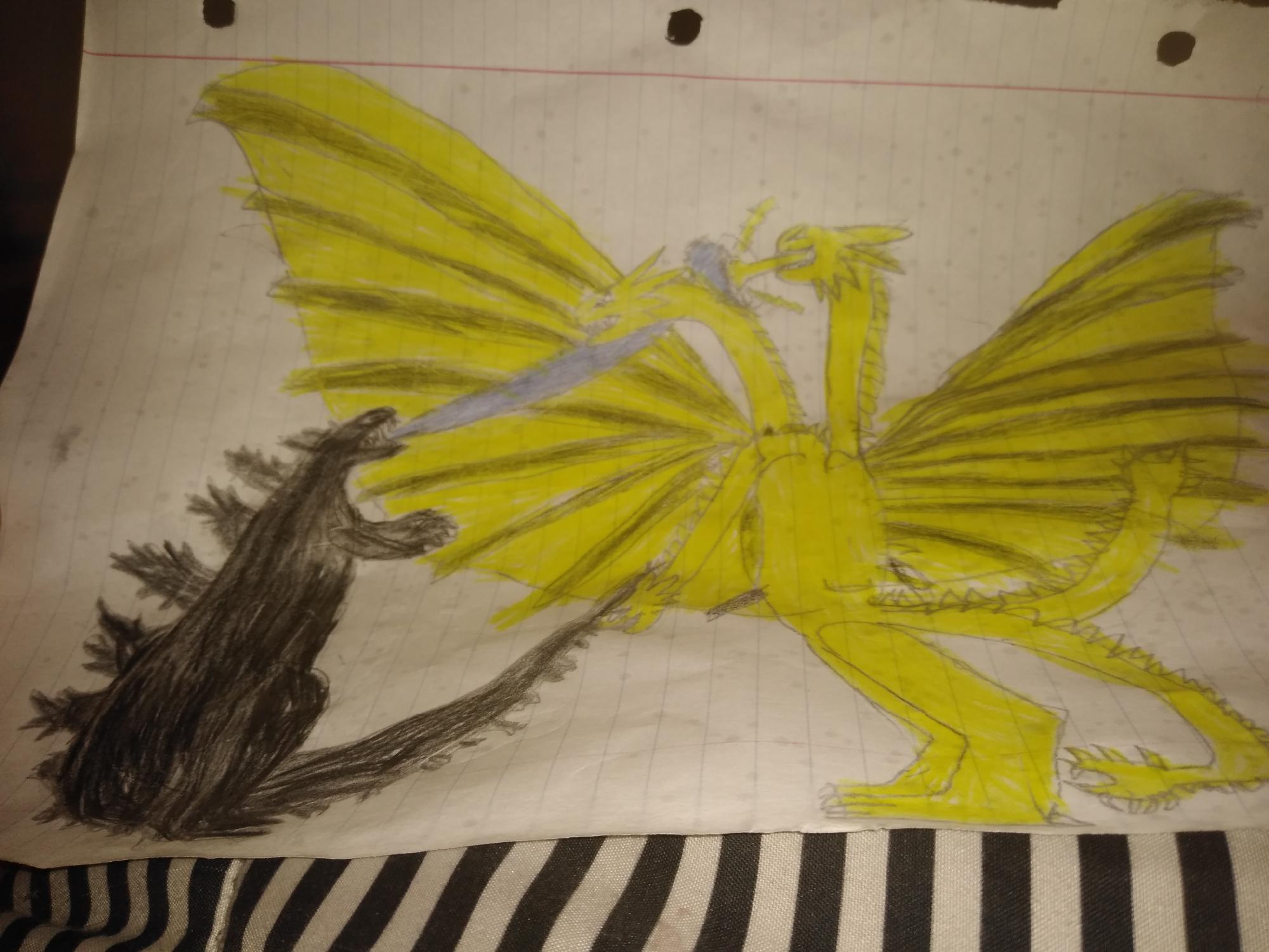 Godzilla vs King ghidorah | Fandom