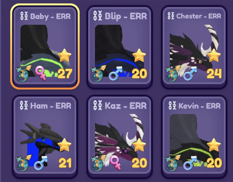 All of my error colors! | Fandom