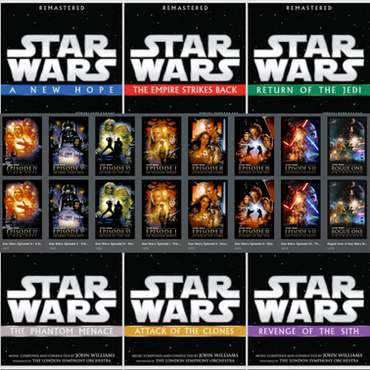Star wars saga in order of release sale