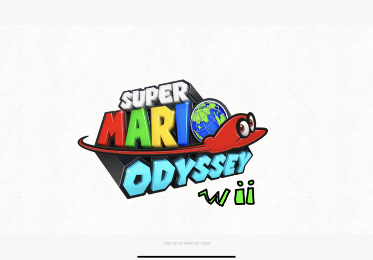 Mario Odyssey on Wii U! 