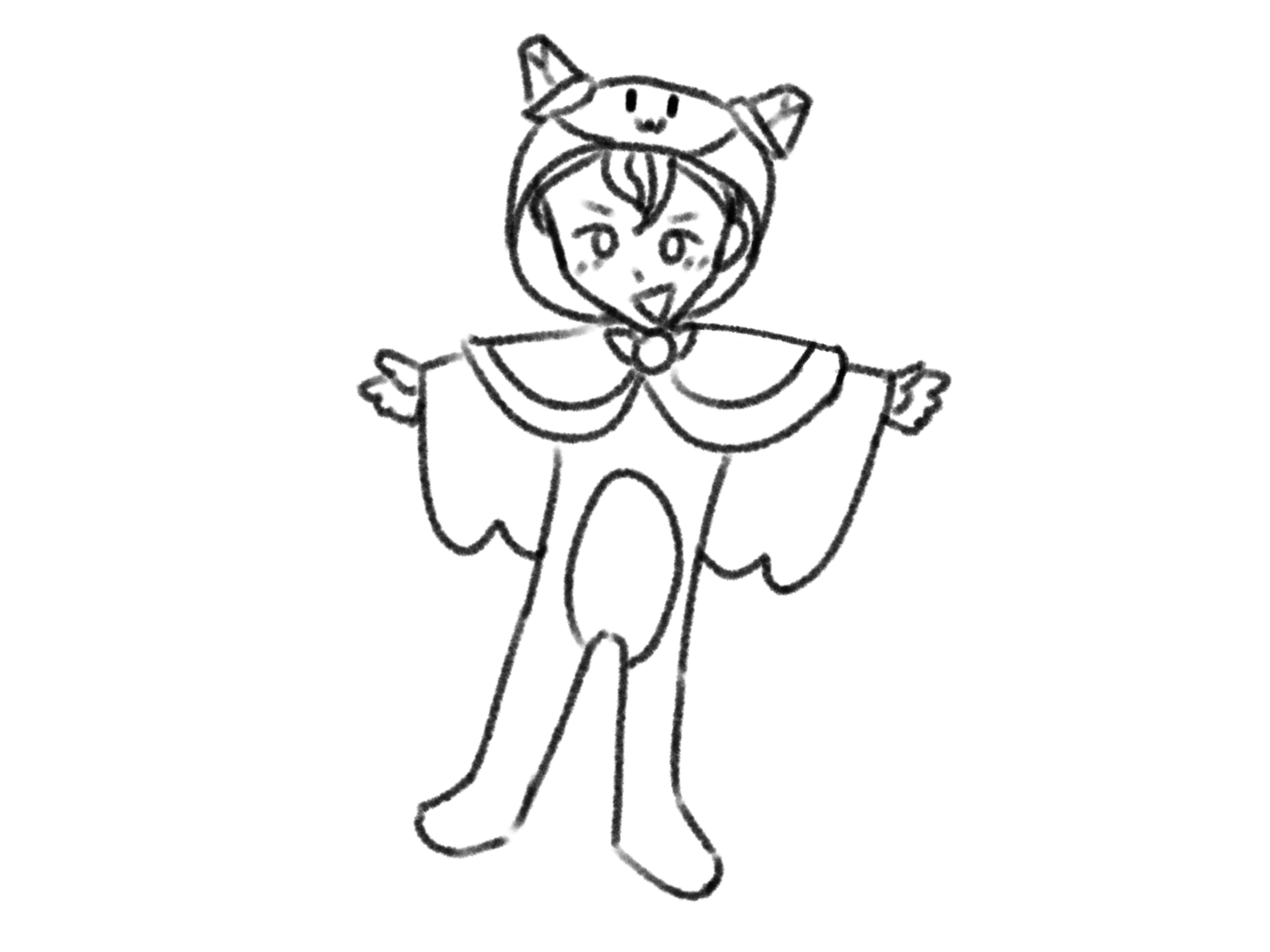 Drawing Pancake Cookie in my style so Applebeecupcake doesn't have to