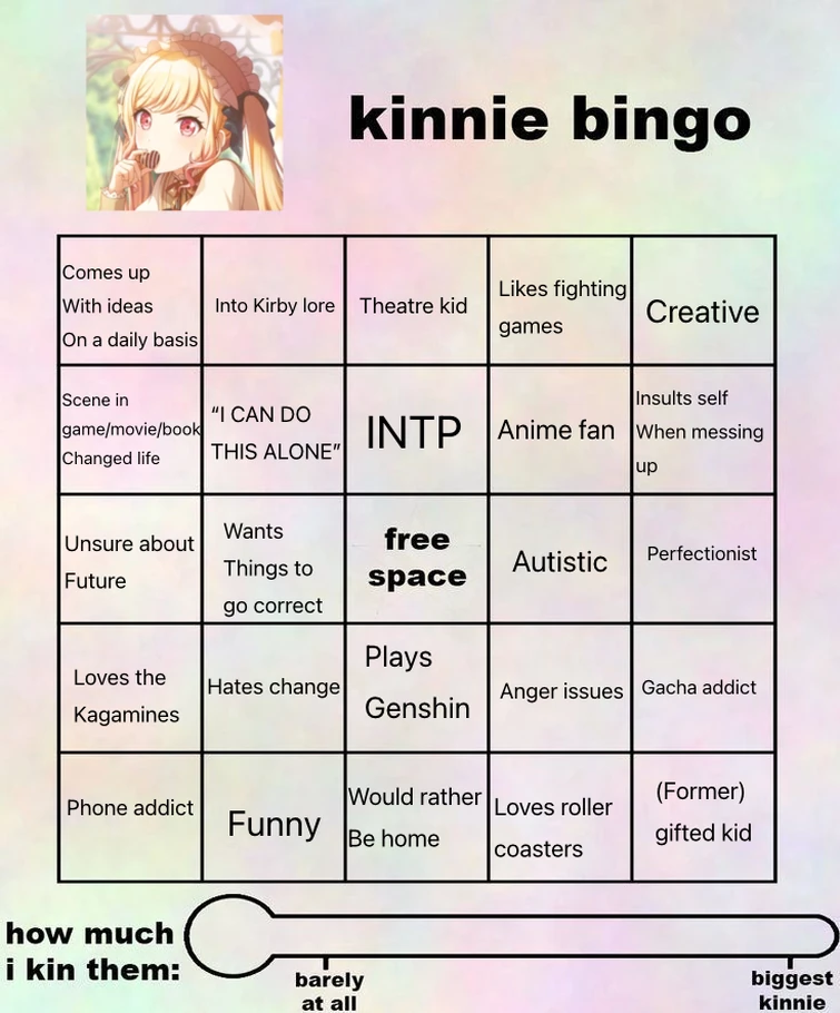 Byssa6 Kinnie Bingo Fandom