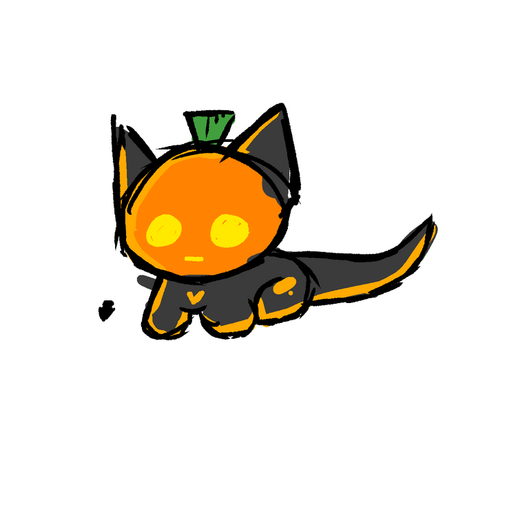 Kutto on X: Google halloween cat uwu Game here >>    / X