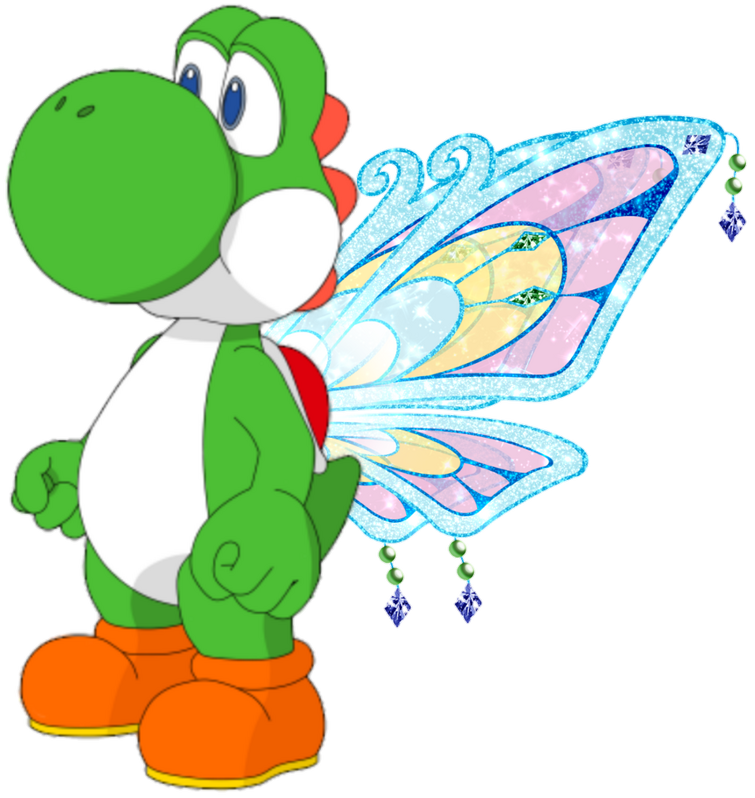 yoshi with wings