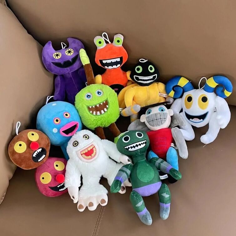 Cute My Singing Monsters Plush Toys Maw Rare Mammott Wubbox Dolls