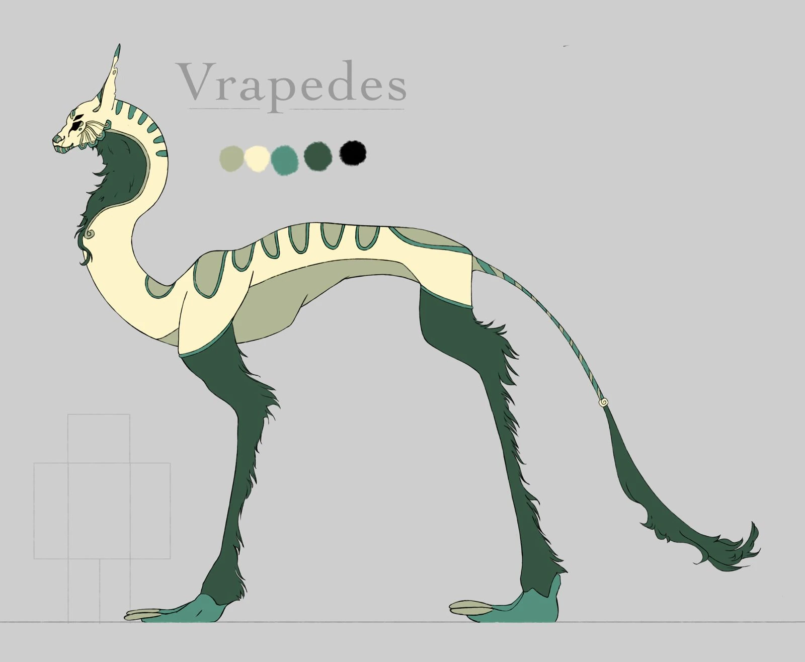 Vrapedes, LectroThompson's dev creature, done! :) | Fandom