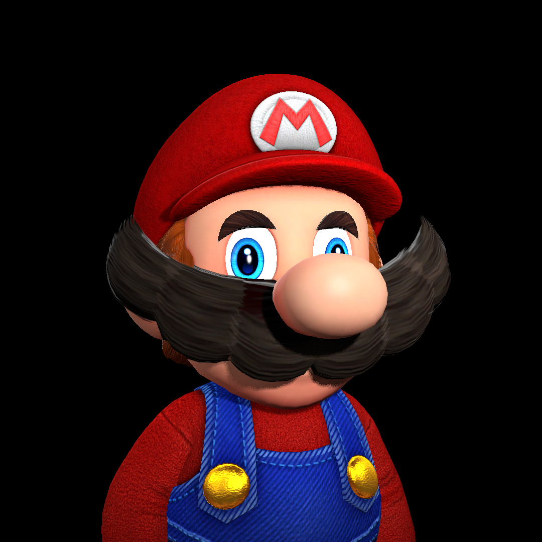 mario mustache