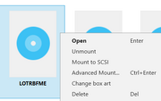 Daemon tool mount