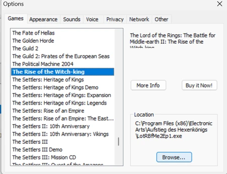 Gameranger change path 2