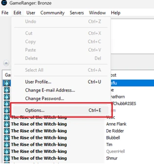 Gameranger change path 1