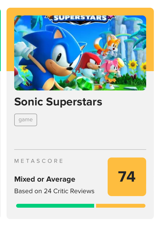 Sonic: Lost World - Metacritic