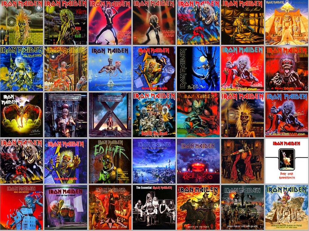 Discography Eddie s Lair The Iron Maiden Wiki Fandom