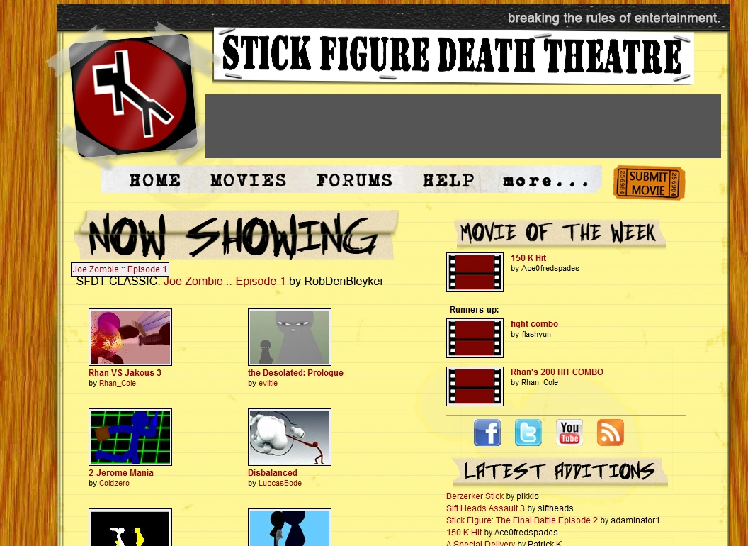 Eddsworld on Stick Figure Death Theatre | Eddsworld Wiki | Fandom