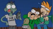 Edd & Matt scared of a zombeh