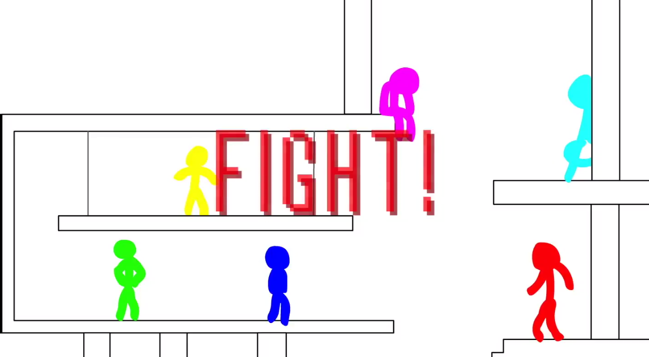 Videos of stick figure fighting - Xiao Xiao 3 animated gif