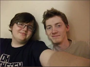 Edd and Matt in 2010.