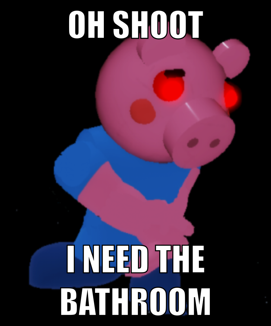 Meme xd  Roblox funny, Piggy, Memes