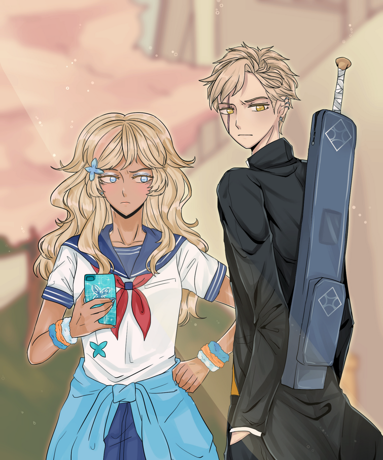 Bad boy x Popular girl Fandom