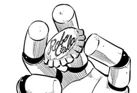 Xenolith holding the Foresta Relic