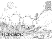 Blue Garden Surface