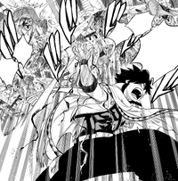 Shiki fighting the Imperial soldiers