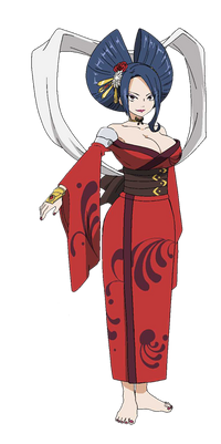 Kurenai Kōgetsu Anime Render