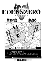 Pino on the cover of Chapter 204