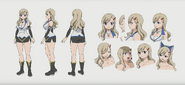 Rebecca's anime design