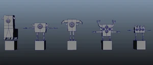 The creatures in their first stage