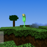 A Lunbar, as viewed from the side.