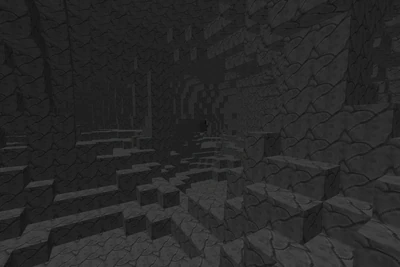 Even self-created cavesystems can be discovered and explored.