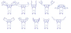 Moof almost had horns. - Steve.