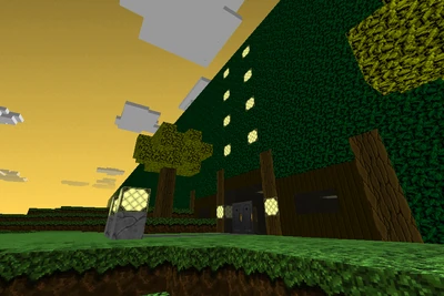 New with the latest   version: a giant hedge wich makes the difference between inside and outside. Safety and danger