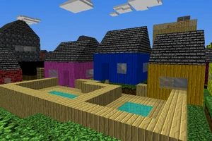 Back Patios with pools