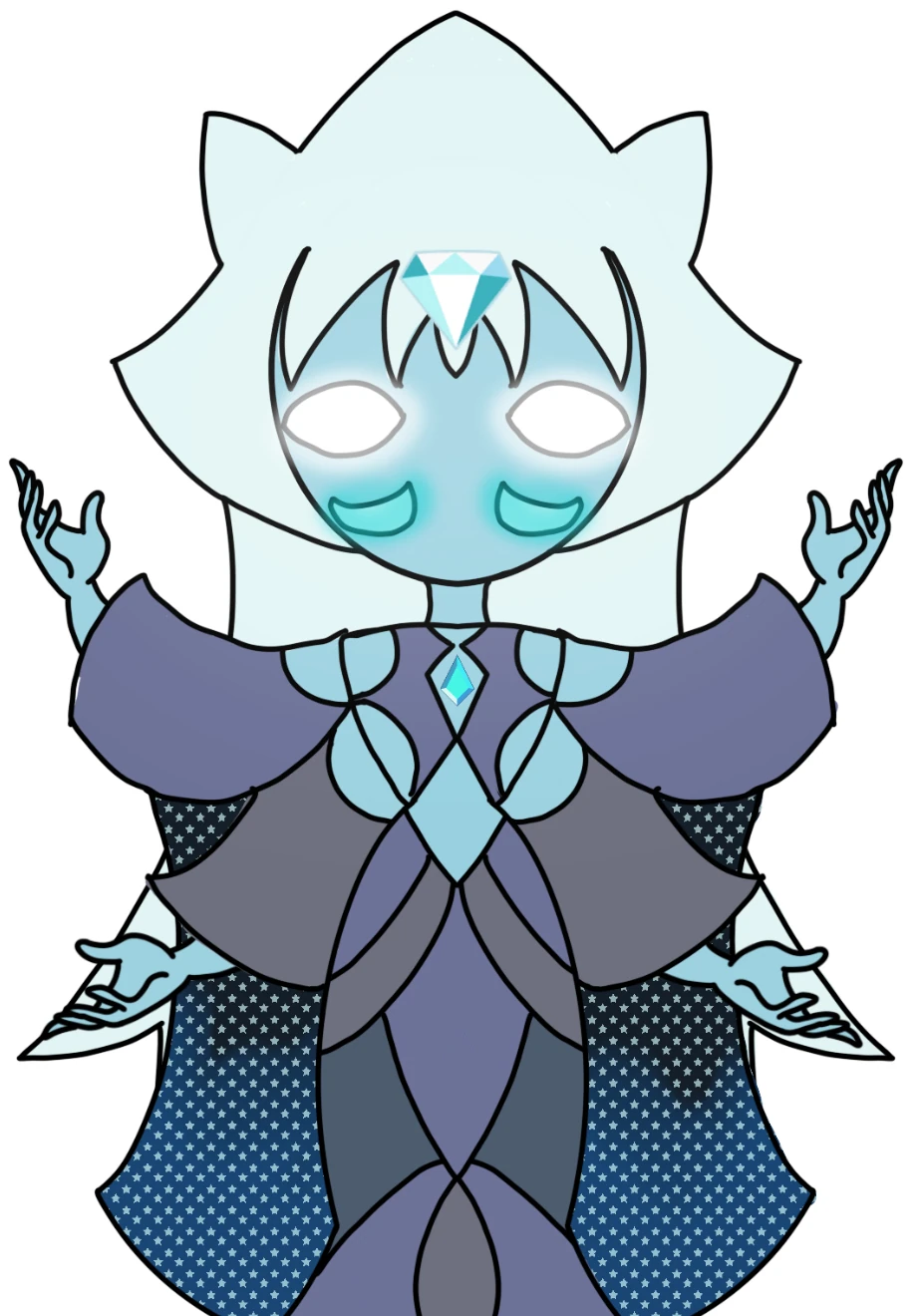 Blue and White diamond fusion Fandom
