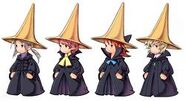 A group of typical Black Mages.