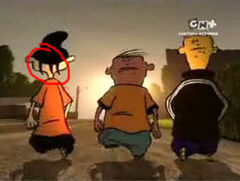 What is underneath Double D's hat in Ed, Edd, and Eddy? - Quora