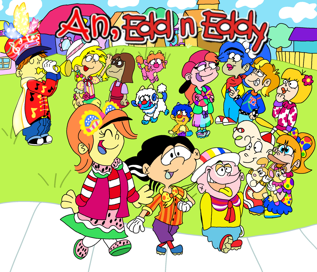 ed edd and eddy characters anime