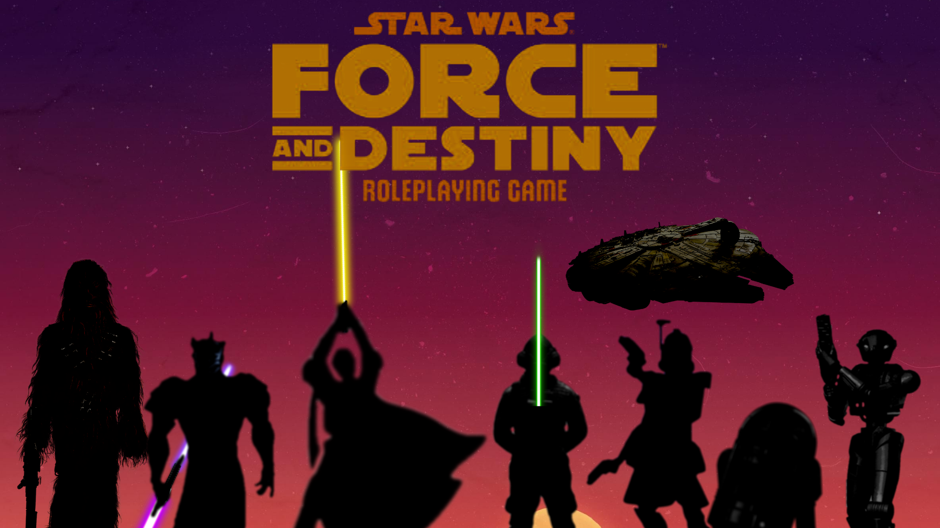 Star Wars: Force and Destiny Roleplaying Game Core Rulebook (reprint)