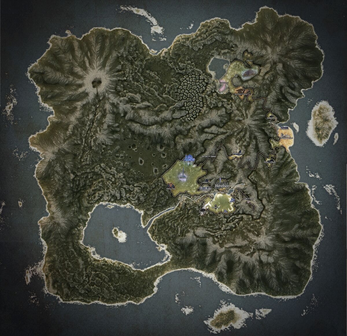 The Wertzone: Map of PROJECT ETERNITY