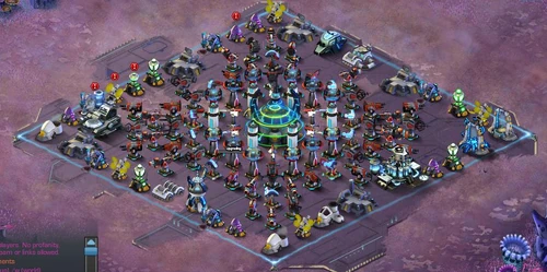 Lvl12 CC with all available turrets placed