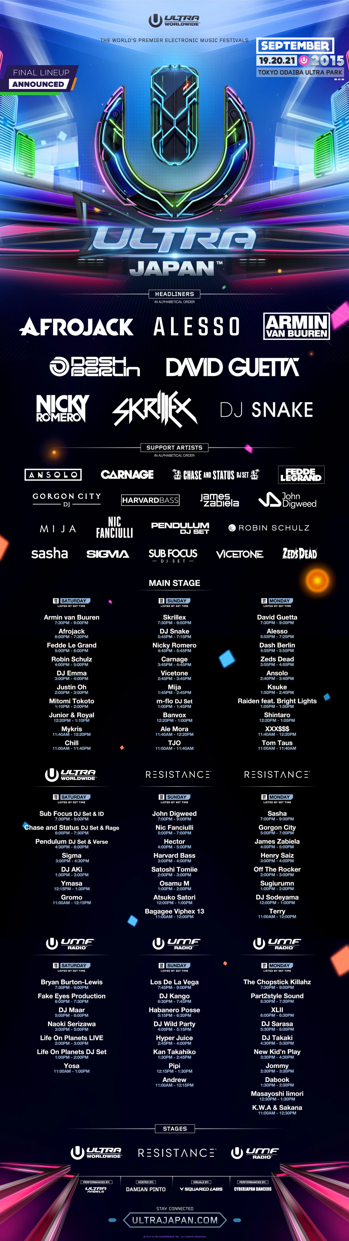 Ultra Music Festival Japan 2015 EDM Wiki Fandom