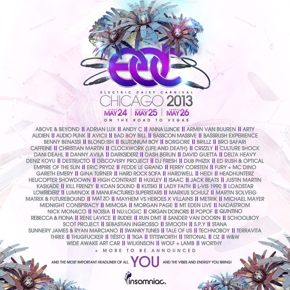 edc 2013 headliners