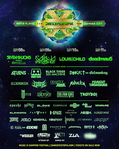 Official 2022 lineup… : r/EDM