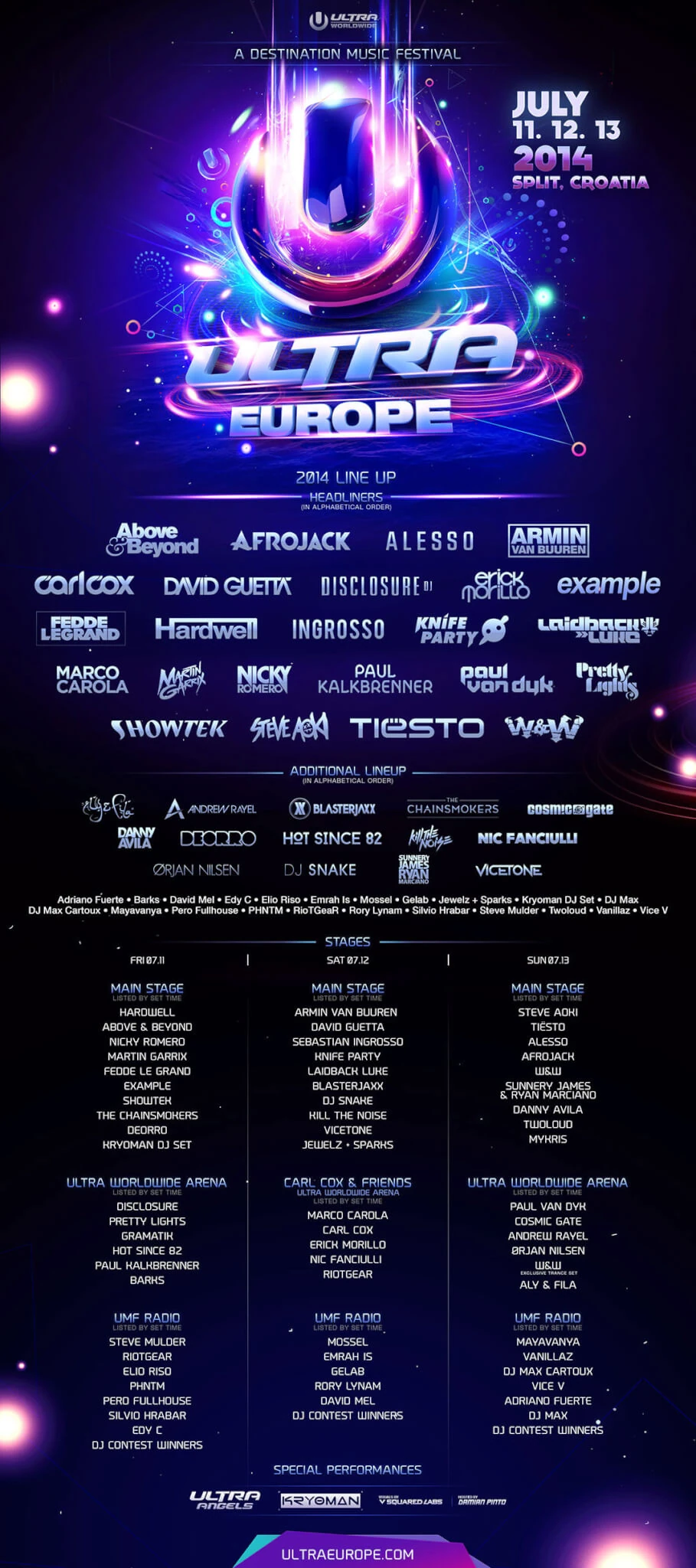 Ultra Music Festival Europe 2014 | EDM Wiki | Fandom, image size:909x2048