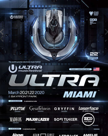 Ultra Music Festival Miami 2020 Edm Wiki Fandom