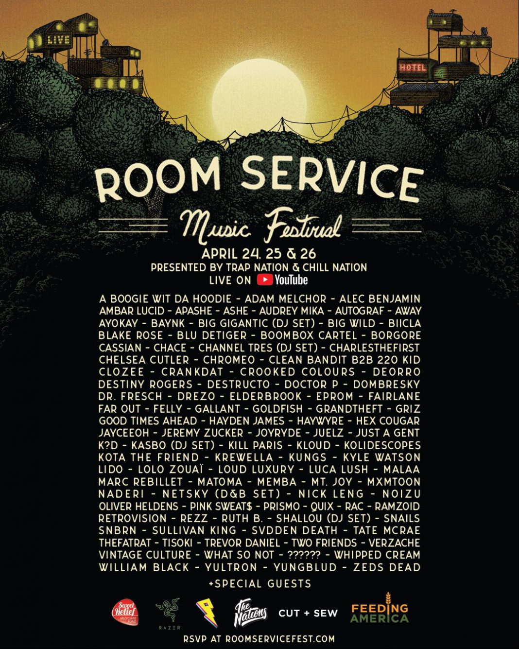 Room Service Music Festival EDM Wiki Fandom