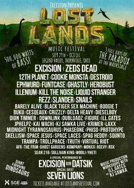 Lost Lands 2017 Lineup